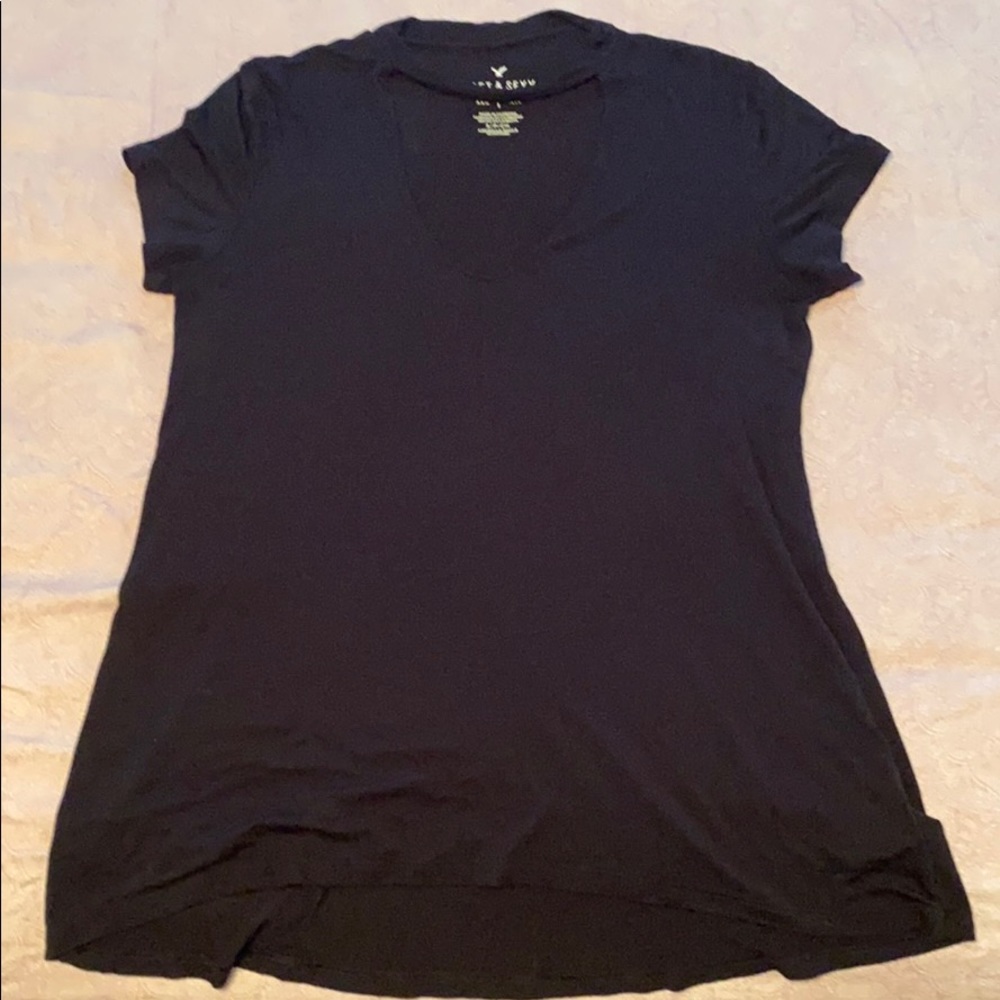 American Eagle Choker Tee